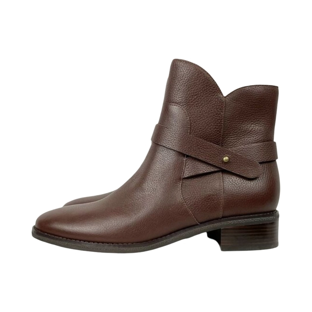 Cole Haan Wylie Brown Leather Booties Size 6